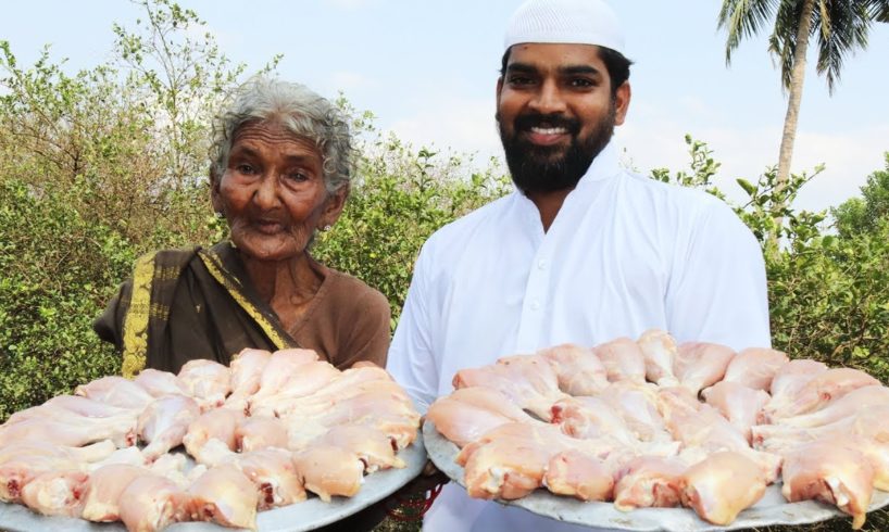 Chicken Drumstics curry || with coconut rice by 107 years old mastanamma || Nawabs kitchen