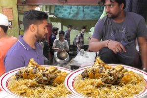 Full Mutton Biryani @ 240 rs - Idrees Biryani Lucknow Uttar Pradesh India