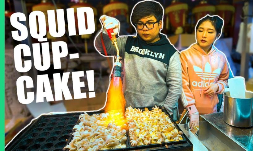 Roasted Squid Cupcakes! (Plus 9 other UNIQUE STREET FOODS in Taipei's Famous Night Market)