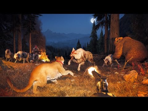 FAR CRY 5 - ALL ANIMAL FIGHTS!!!!!!!!!!!!