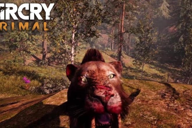 FAR CRY PRIMAL - BloodFang Sabretooth Animal Fight Compilation (PS4) HD.