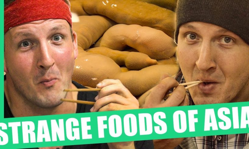 Most STRANGE FOODS of Philippines, Vietnam and Korea!