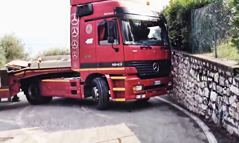 Amazing Trucks Driving Skills - Awesome Semi Trucks Drivers - Extreme Lorry Drivers WIN #8