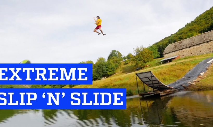 Extreme Slip ‘n’ Slide! | People are Awesome