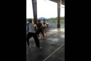 Houston hood  fight