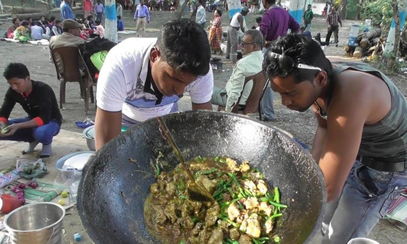 Mutton Preparation in Village Style | Indian Village People Making Fun Picnic |Street Food Loves You