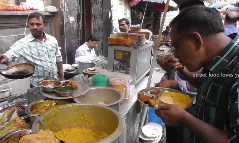 Pure Veg Food On the Kolkata Street | Who Can Tell The Name of The Food | Street Food Loves You