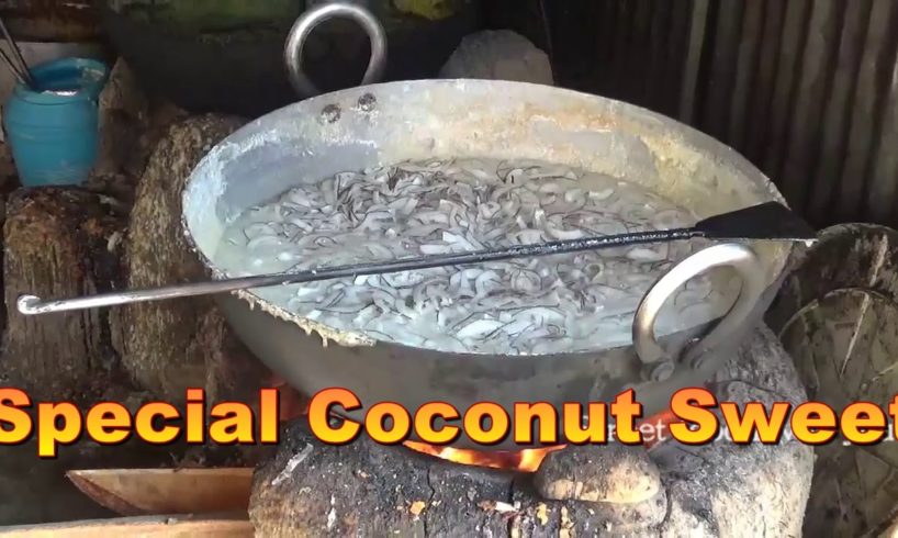 Special Coconut Sweet Made my Village - Kolkata Street Food - Indian Street Food