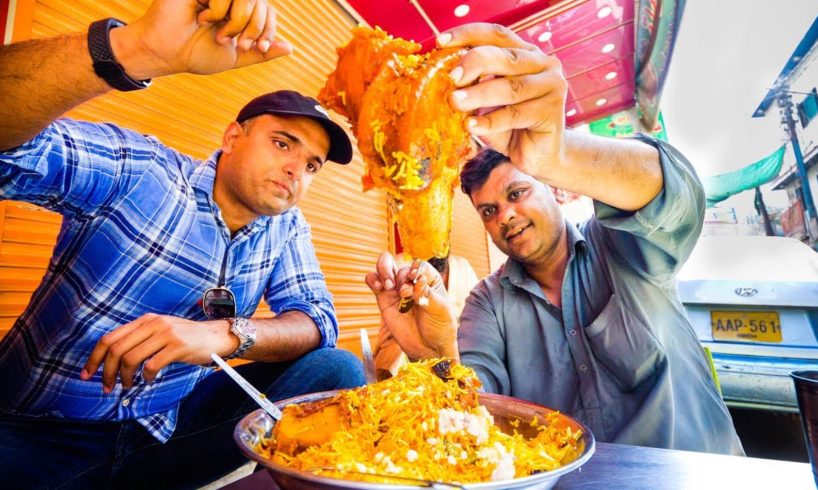 Street Food in Karachi, Pakistan - GIANT BONE MARROW BIRYANI + Ultimate Pakistani Street Food!