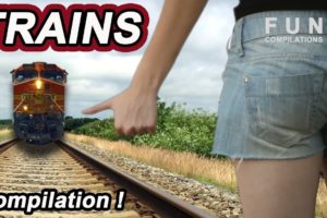 American & Russian TRAIN ACCIDENTS & Close Calls TRAINS CRASH Cars Compilation!