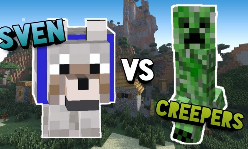 SVEN vs CREEPER'S EXPLOSION– near death situations