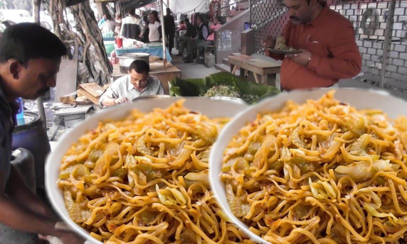 Veg Chow 20 Rs Per Plate | Chicken Chow 30 Rs | Who Want to Eat | Street Food Loves You