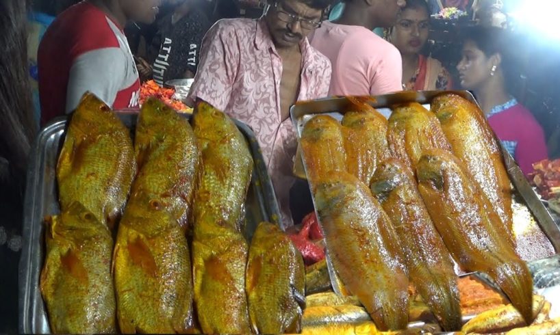 Huge Varieties of Fish /Chicken Tandoor | Street Food Digha India