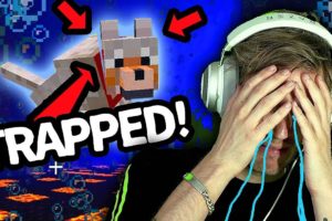 My minecraft Dog is TRAPPED underwater (HELP ME!!!) - Part 9