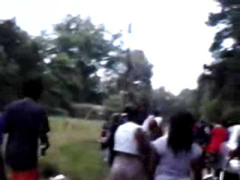 Selma Hood Fight!  Turnt Up!