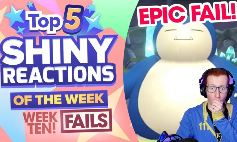 TOP 5 EPIC SHINY FAILS OF THE WEEK! Pokemon Let's GO Pikachu and Eevee Shiny Montage! Week 10