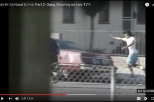 Kidz N the Hood: Part 2- Gang Shooting on Live TV!!!