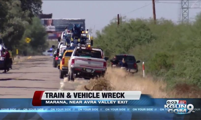 2 dead in train vs. vehicle collision near I-10 Avra Valley exit