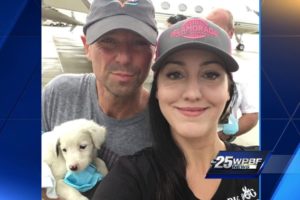 Animals rescued from U.S. Virgin Islands