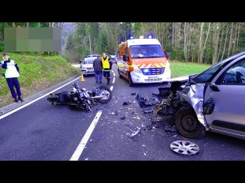 the horrible compilation of motorcycle accidents, do not hesitate to watch this video