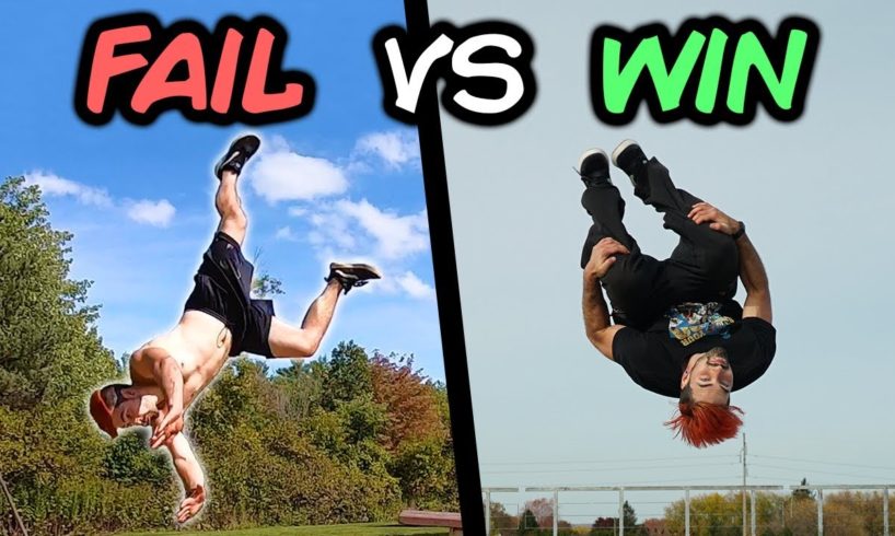 Best Wins VS Fails Compilation (Parkour, Funny)