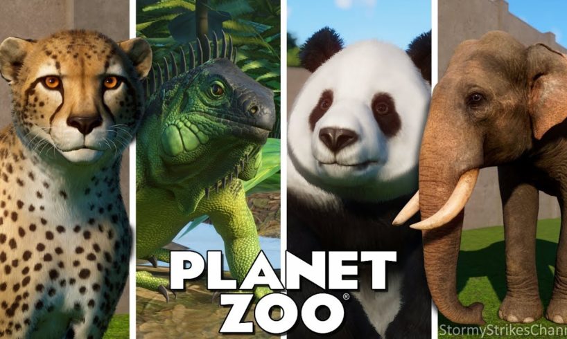 Every Single Animal in Planet Zoo || ALL 70+ ANIMALS!