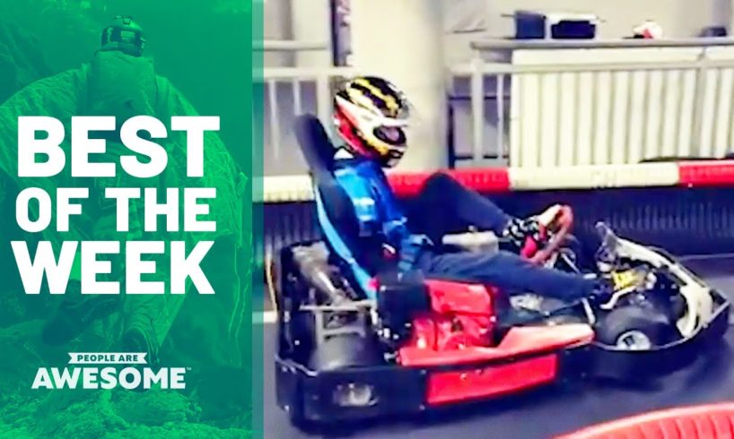 Is He Driving a Go Kart With His Feet?! | Best of the Week