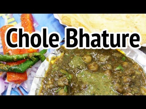 Chole Bhature (छोले भटूरे) - Mouthwatering Chickpeas and Deep Fried Bread at Sita Ram Diwan Chand