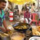 Happy Seller in Yatavmal Maharashtra Street - Best Breakfast - Moong Dal Vada @ 10 rs Plate