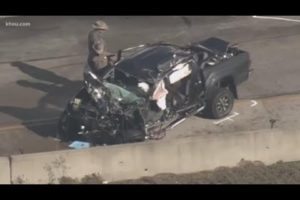 Houston police officer killed in wrong-way crash on I-10