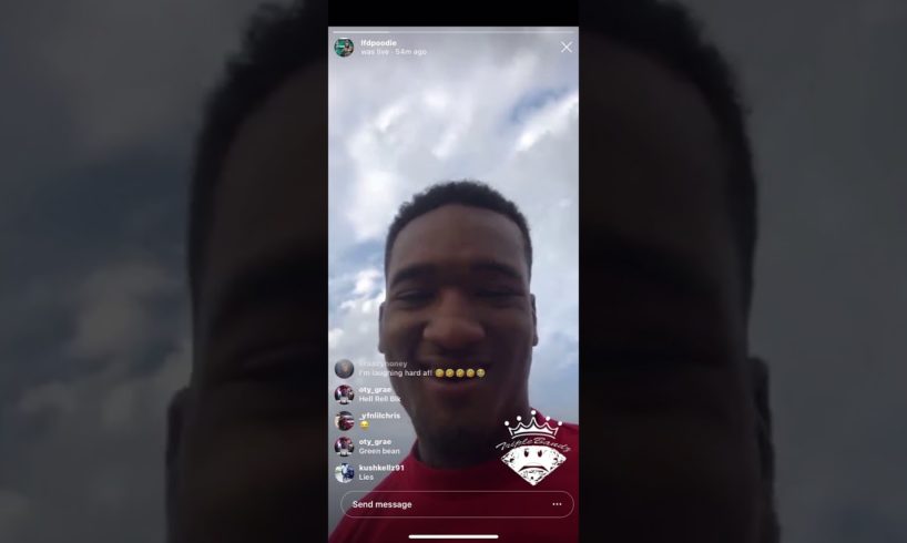 LFD Poodie IG LiVE   Hood Fight Over Girl