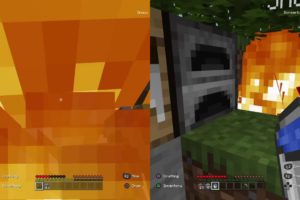 Minecraft near death fail