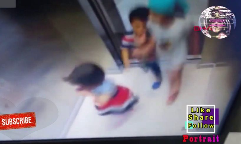 Near death- a boy accidentally hanged himself in the elevator