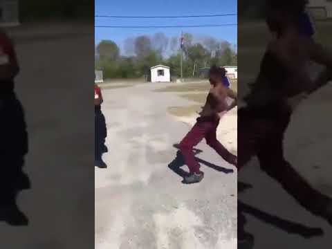 Funny hood fight