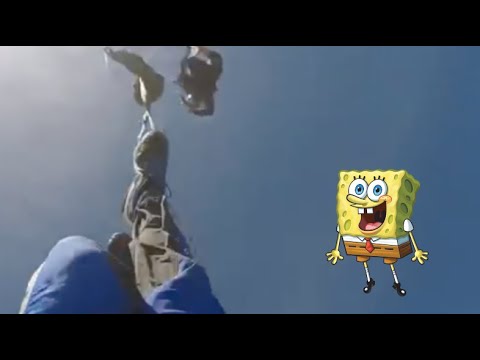 I put "Best Day Ever" from SpongeBob Squarepants over near death clips