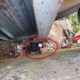 Rescue Poor Puppy frightened the train & fell in the hole with no way out
