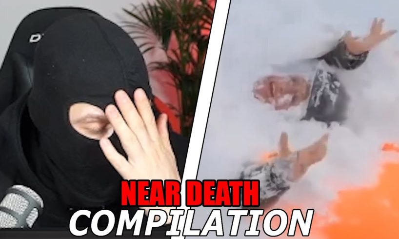 Kuhlewu reagiert auf NEAR DEATH COMPILATION | Kuhlewu Reagiert