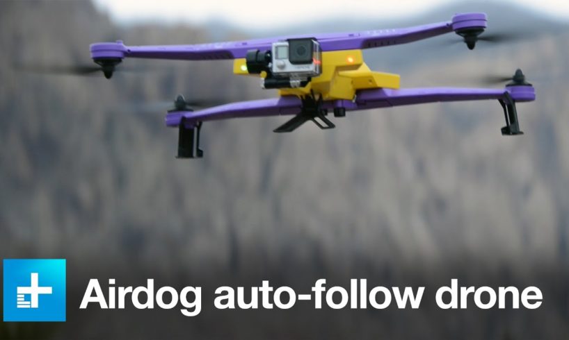 AirDog Extreme Sports Follow Drone - Hands On at CES 2016