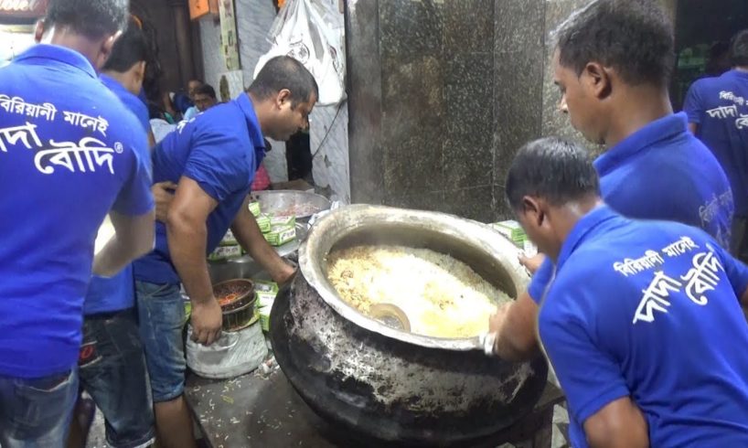 1000 Mutton & Chicken Biryani Sold in 30 minutes | Dada Boudi Biryani Hotel Barrackpore