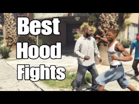 Best Hood Fights And Street Knockouts Compilation| GTA Ep. 46