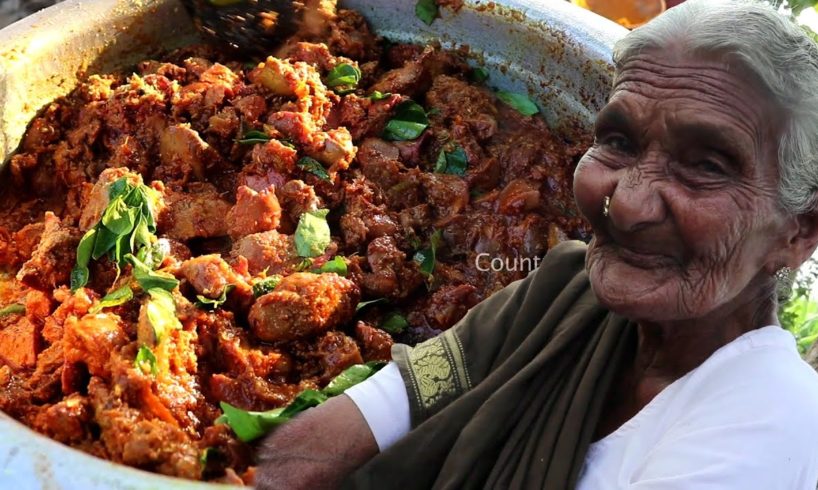 Chicken Liver Recipe | Delicious Chicken Recipe | My 105Grandma Cooking Village style Chicken Recipe