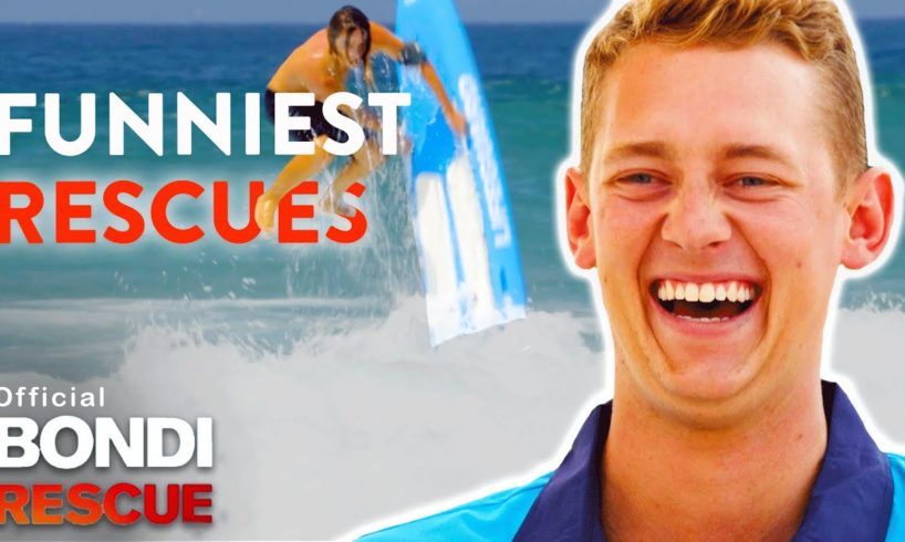 FUNNIEST Lifeguard Rescues In Bondi Rescue History