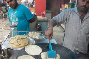 Hard Working Brother - Rice with Chicken @ 50 rs Plate - Ranchi Street Food