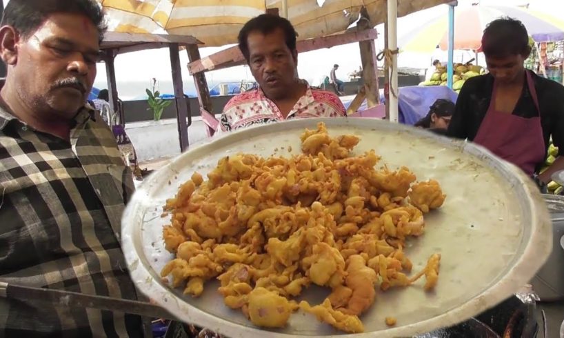 It's A Breakfast Time in Puri Swargadwar Beach | Puri Sabji 20 rs plate ( 5 Piece )