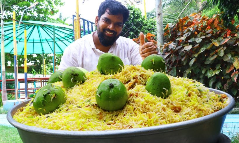 Mango Biryani |Veg biryani | Yummy KACHA AAM BIRYANI FOR KIDS | First time in Youtube | Nawabs