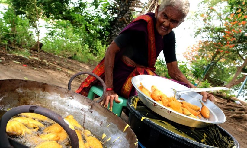 My Grandmas MirchiBajji​| మిరపకాయి బజ్జి | Perfect Street Style Mirchi Bajji Secret Recipe|