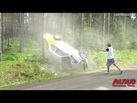 Near Death Rally Crash Compilation 2020