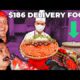 $3 Delivery Food vs $186 Delivery Food in Vietnam!! America Can't Compete!!