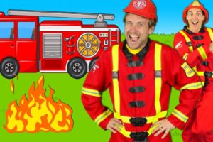 Firefighters Song for Kids - Fire Truck Song - Fire Trucks Rescue Team | Kids Songs