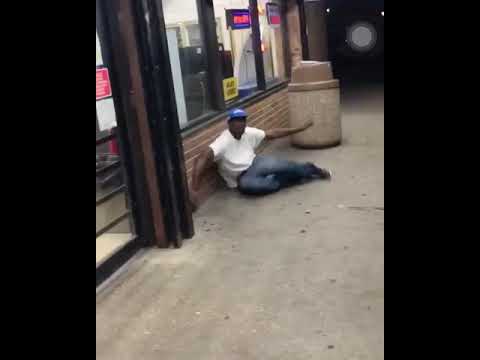 Man Gets Sucker Punched (Hood Fight)